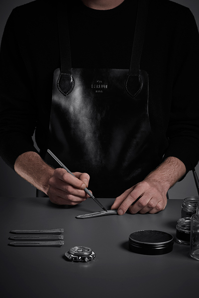 تعاون فريد بين بيرلوتي وهوبلو لطرح ساعة Big Bang Unico Berluti Aluminio بحلة جديدة
